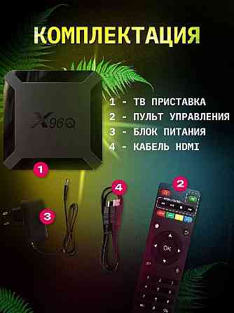 Супер цена TV Box Smart TB Смарт ТВ Wi-Fi Смарт Бокс Андройд приставка Алматы