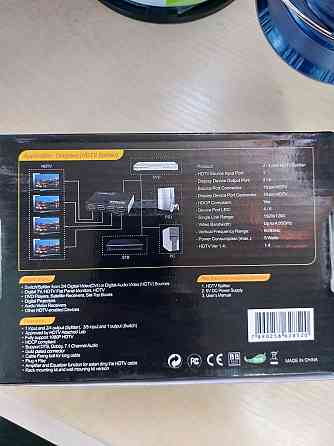 HDMI ХАБ 4 ; 2. Спллитер Алматы