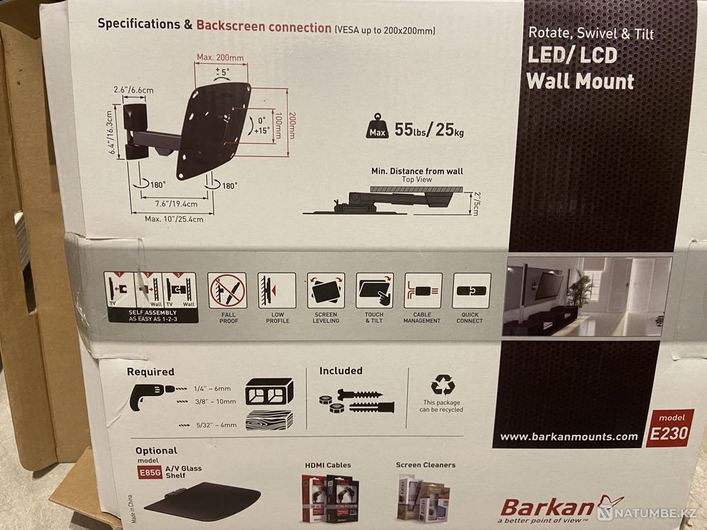 Wall bracket for TV up to 37