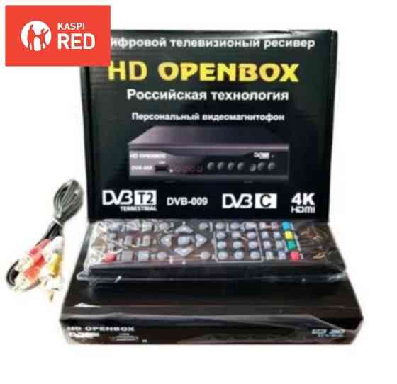Телевизионная приставка ресивер DVB-T2 местные каналы Almaty