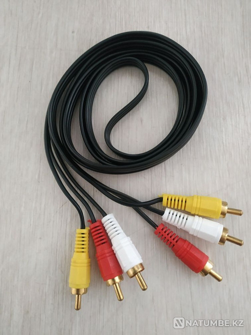HDMI cable; AV. 3 RCA cable. Console; TV;soundbar.karaoke. Almaty - photo 2