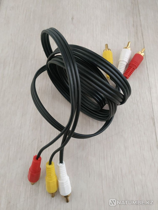 HDMI cable; AV. 3 RCA cable. Console; TV;soundbar.karaoke. Almaty - photo 3