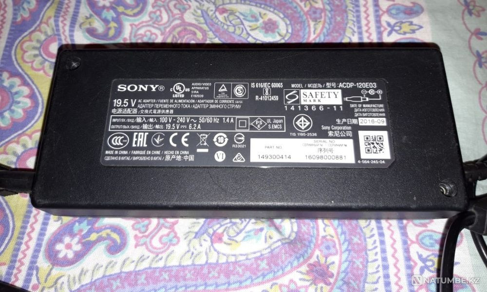 Қуаты 150 ваттқа дейінгі кез келген SONY теледидарларына арналған қуат көздерінің адаптерлері  Алматы - изображение 2