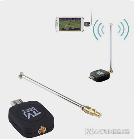 DVB-T Micro USB Mobile TV Tuner Receiver for Android Almaty - photo 3