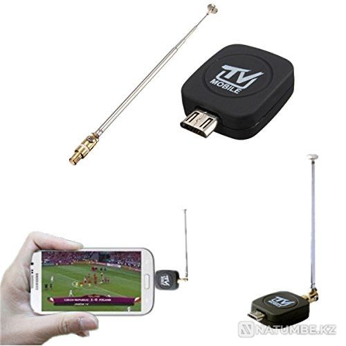 DVB-T Micro USB тюнер для мобильного ТВ приемник для Android Алматы - изображение 2
