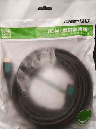 Кабель Ugreen HDMI ; 5 метров ; модель 40464 Алматы