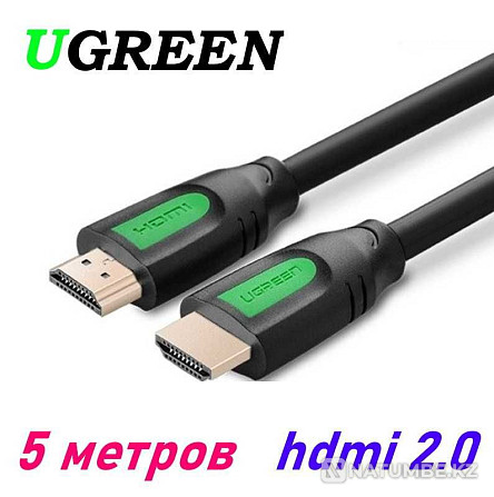Кабель Ugreen HDMI ; 5 метров ; модель 40464 Алматы - изображение 1