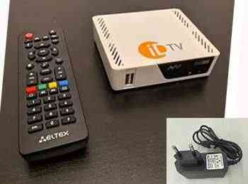 на ТВ к приставке для ID-TV (айди-тв) адаптер блок питания и пульт Алматы