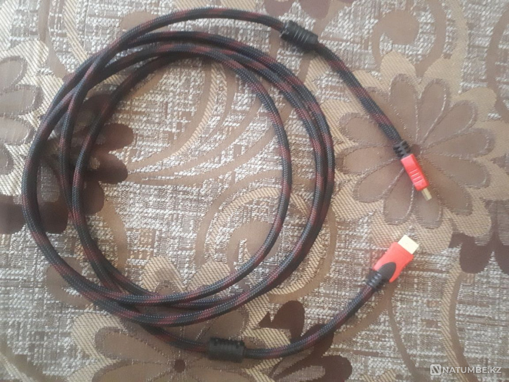 Провод hdmi новый. В подарок наушники Sony Алматы - изображение 2