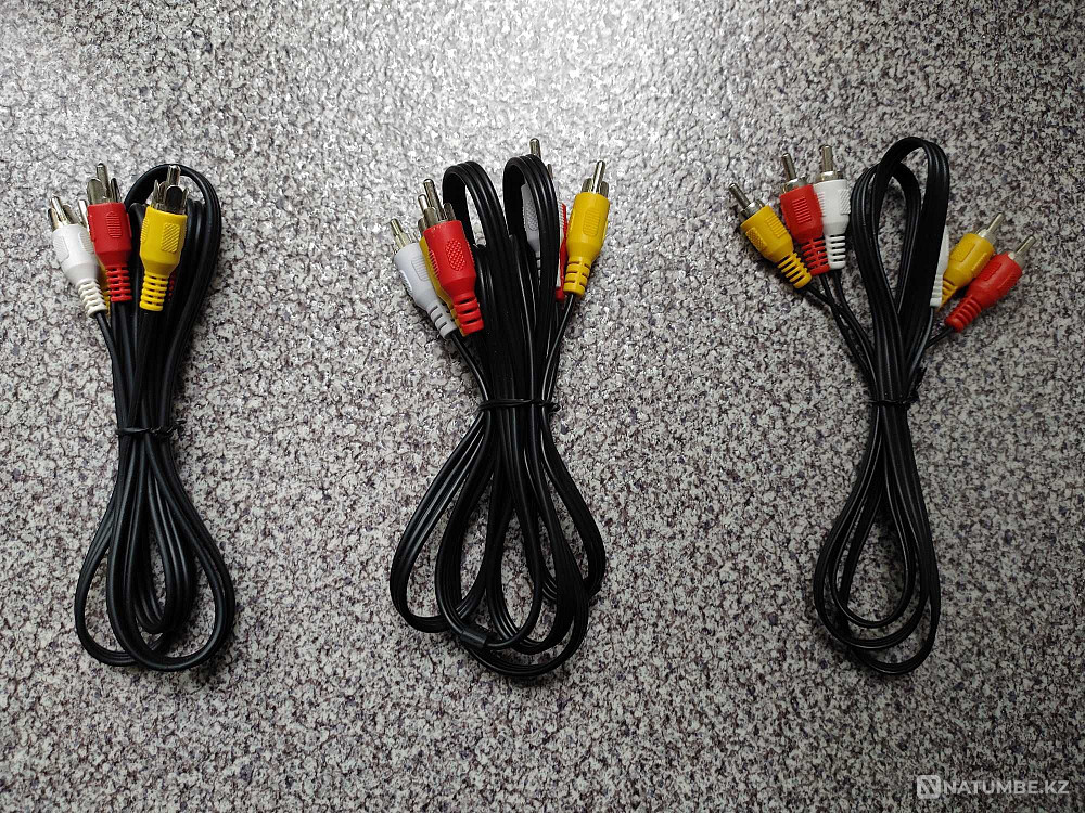 Кабели RCA SHIP SH8053 (тюльпан) Алматы - изображение 1