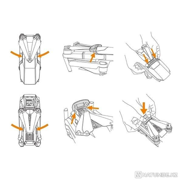 фиксатор пропеллеров DJI Mavic Pro PGYTECH P-MA-111 Алматы - изображение 7