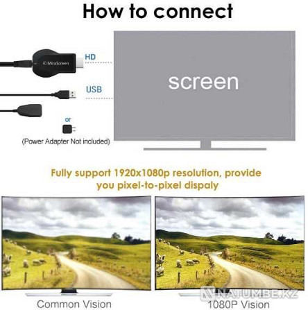 Бесправадны Wi-Fi Медыяплэер МіраСкрын Міракаст HD 1080P WiFi Алматы - photo 3