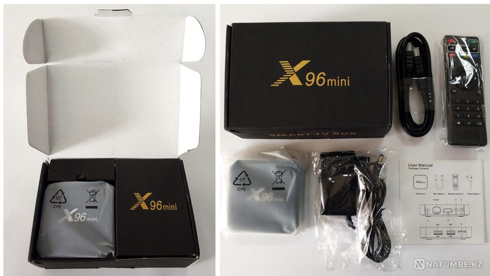 Андройд тв X96MINI Смарт бокс приставка Алматы - изображение 3
