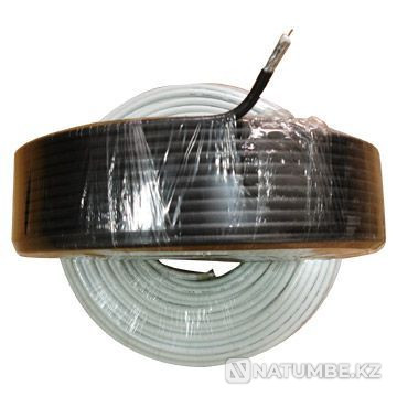 Коаксиалды кабель 75 Ом; стандартты өлшемі RG-6; RG-11 шығанақтарында.  Алматы - изображение 2