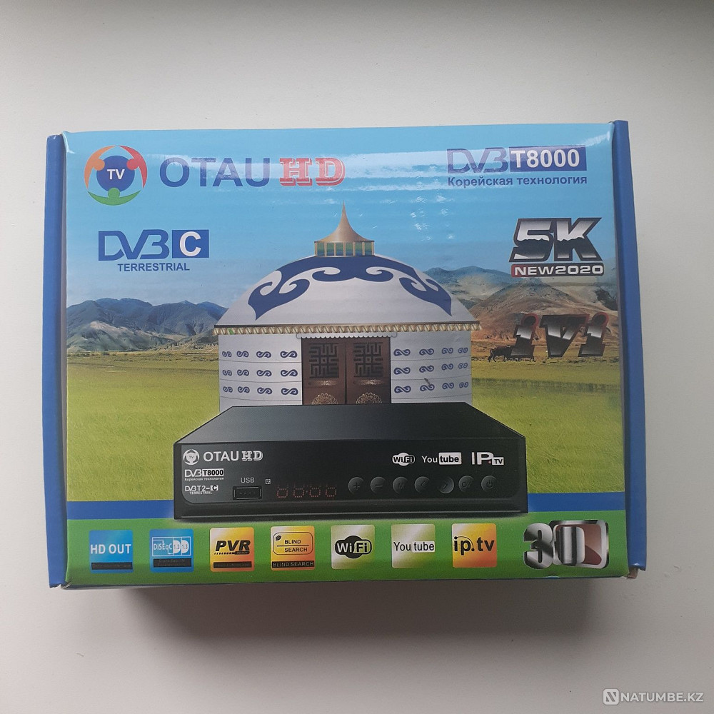 Otau TV set-top box Digital terrestrial receiver DVB-T2 Almaty - photo 6