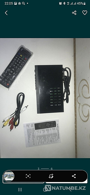 Otau TV set-top box Digital terrestrial receiver DVB-T2 Almaty - photo 3