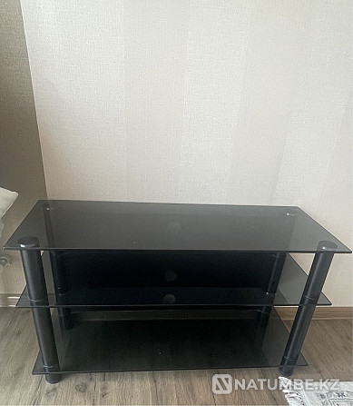 Glass TV stand Almaty - photo 1