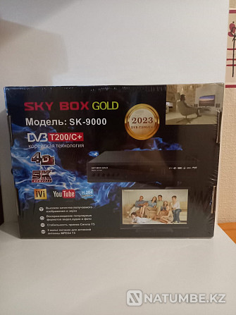 Digital terrestrial receiver. Otau TV set-top box. Console. Tuner.Antenna Almaty - photo 5