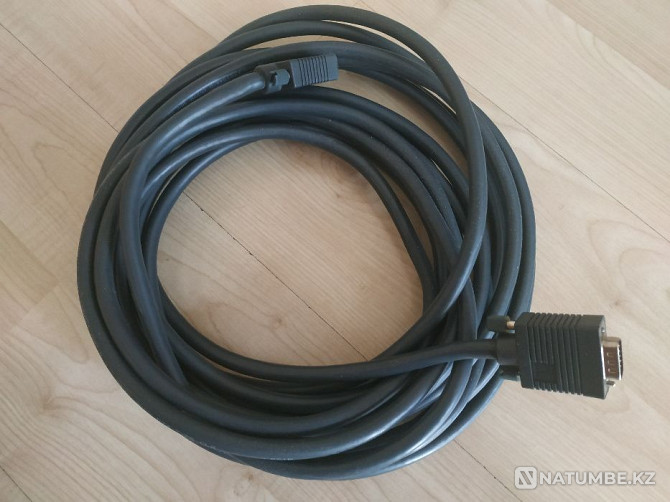 VGA cable 8m KRAMER for projectors. very high quality. Almaty - photo 1