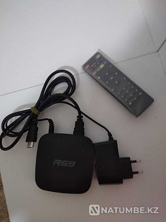 Приставка для телевизора. ТВ приставка андроид R69 Алматы - изображение 4