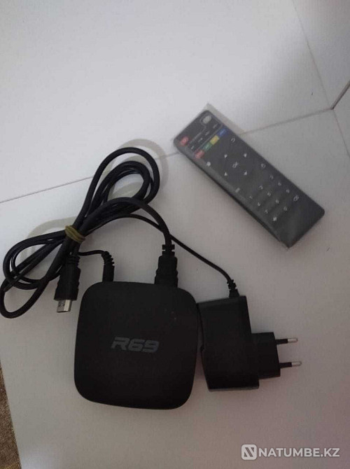 Теледидардың приставкасы. Android теледидар қорабы R69  Алматы - изображение 4