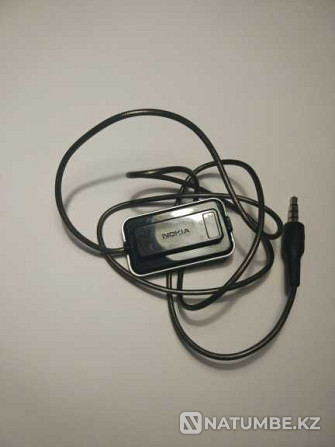 Nokia телефоны мен кабеліне арналған қашықтан басқару пульті гарнитурасы  Алматы - изображение 2