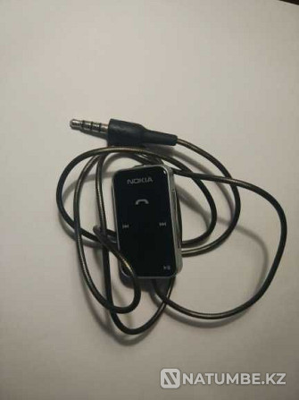 Nokia телефоны мен кабеліне арналған қашықтан басқару пульті гарнитурасы  Алматы - изображение 3