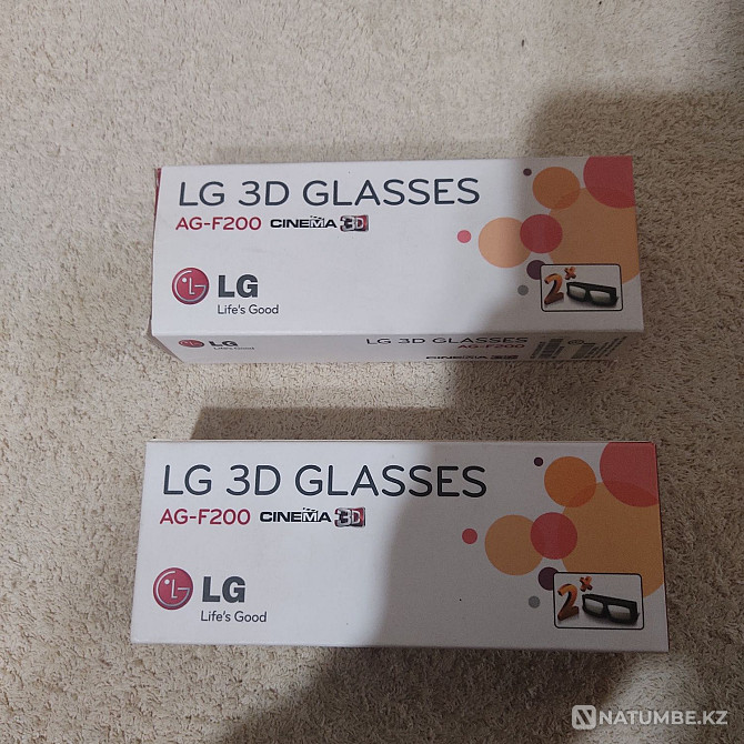 LG 3D теледидарына арналған көзілдірік  Алматы - изображение 1