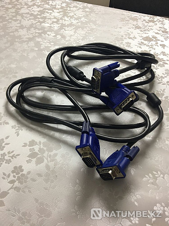 Продается VGA кабель; системник-монитор Алматы - изображение 2