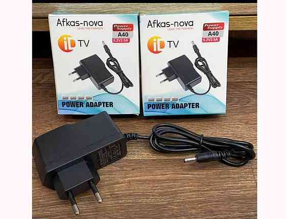Power adapter Адаптер на приставку id-tv для телевизора блок питания Almaty