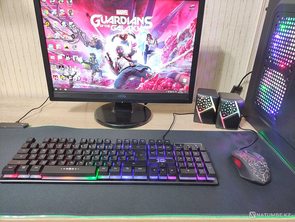 Gaming computer Core i5/8GB/GTX 1060 + 19 inch monitor/PRICE FOR ALL Almaty - photo 3