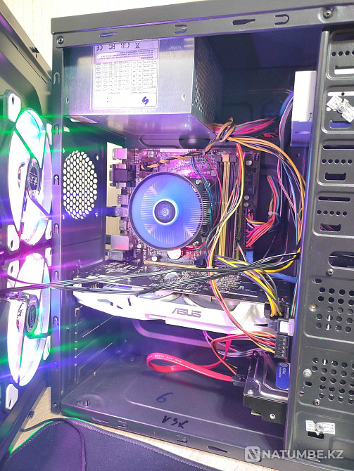 Gaming computer Core i5/8GB/GTX 1060 + 19 inch monitor/PRICE FOR ALL Almaty - photo 5