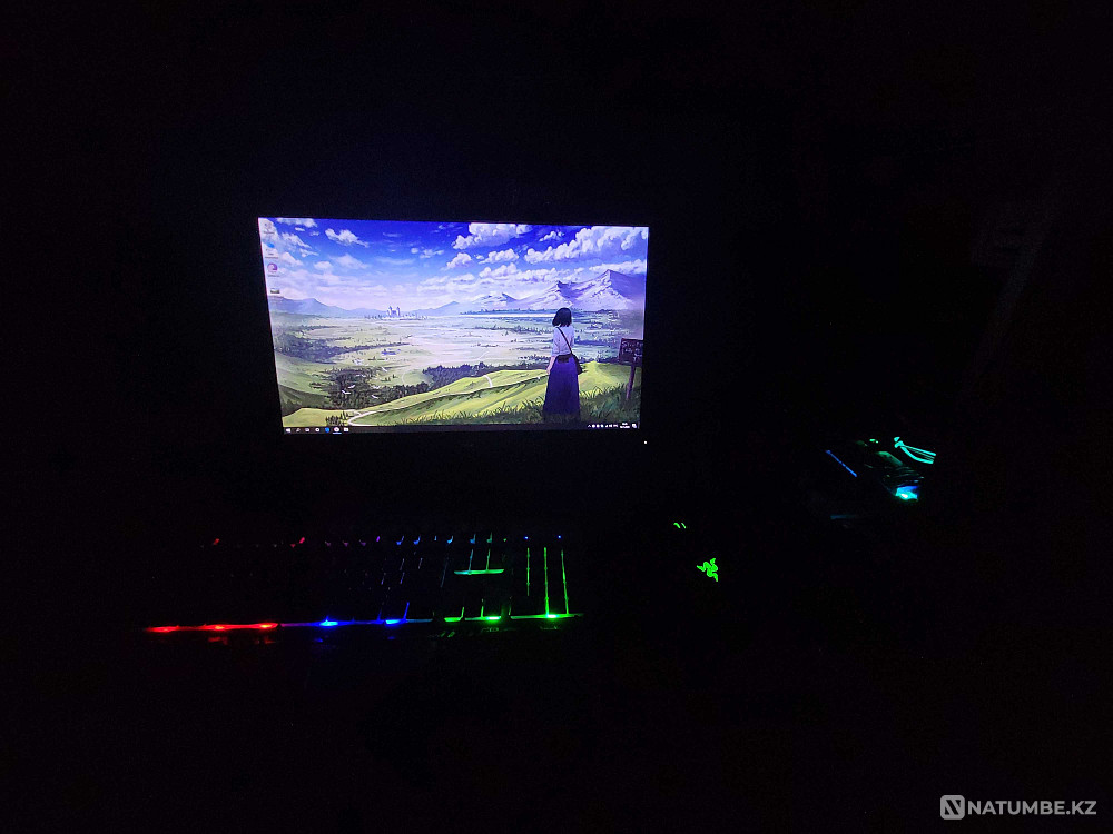 Игровой компьютер; монитор. (RYZEN 5; GTX 1070; 8GB) Алматы - изображение 1