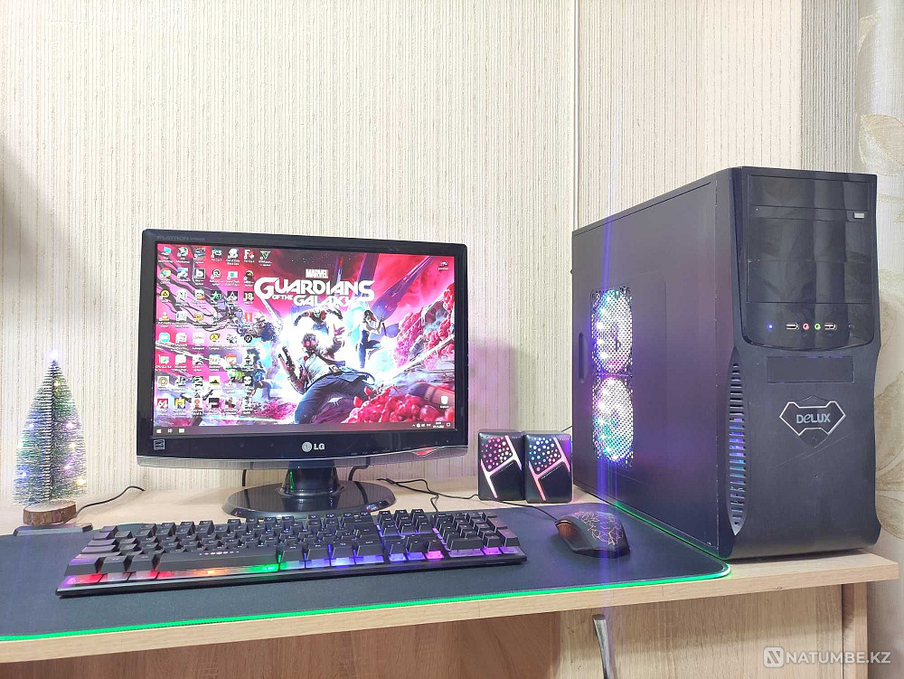 Gaming computer Core i3/8GB/GT740 2GB +19 inches monitor/PRICE FOR ALL Almaty - photo 2