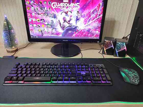 Игровой компьютер Core i5/8GB/RX 560 4GB +19 дюйм монитор/ЦЕНА ЗА ВСЁ Алматы