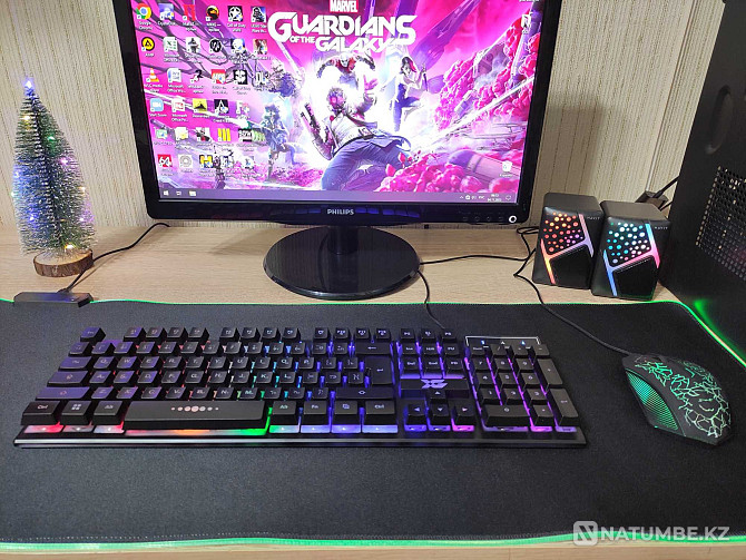 Игровой компьютер Core i5/8GB/RX 560 4GB +19 дюйм монитор/ЦЕНА ЗА ВСЁ Алматы - изображение 3