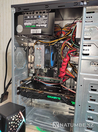 Игровой компьютер Core i5/16GB/GTX 1070+22 дюйм монитор/ЦЕНА ЗА ВСЁ Алматы - изображение 5