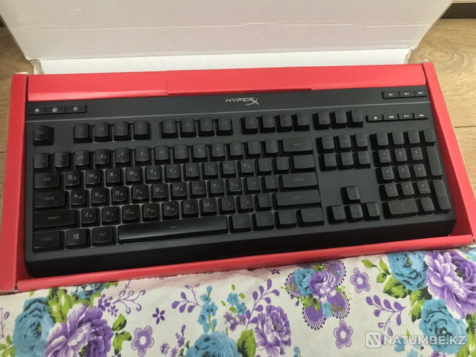 Клавитура Hyper x; модель alloy core rgb в хорошом состояний. Алматы - изображение 2