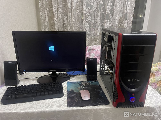 Игровой комьютер Продам компьютер в сборе монитор системный блок Алматы - изображение 1