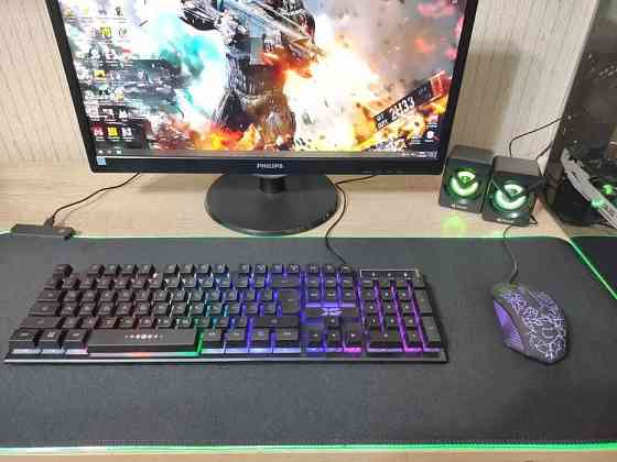 Игровой компьютер Core i5/8GB/SSD/GTX 1060 + 22-дюймовый монитор Алматы