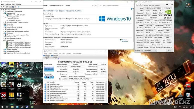 Игровой компьютер Core i5/8GB/SSD/GTX 1060 + 22-дюймовый монитор Алматы - изображение 7