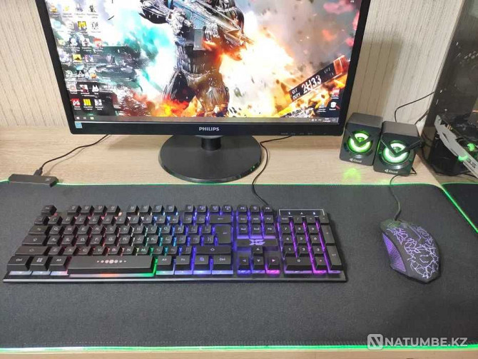 Игровой компьютер Core i5/8GB/SSD/GTX 1060 + 22-дюймовый монитор Алматы - изображение 3
