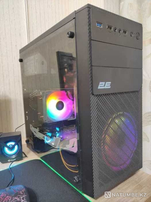 Игровой компьютер Core i5/8GB/SSD/GTX 1060 + 22-дюймовый монитор Алматы - изображение 4