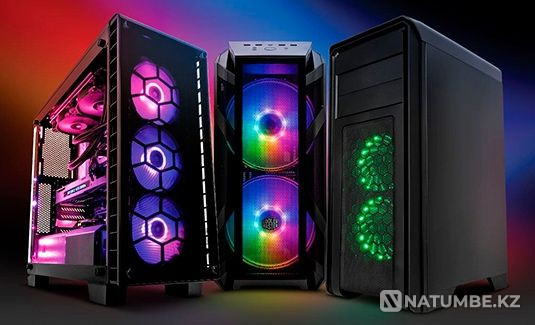 Игровые системные блоки core i5/core i7/Rtx 4060/Rtx 2060 Алматы - изображение 1
