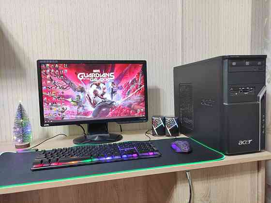 Игровой компьютер Core i5/8GB/SSD/GTX 1060+22 дюйм монитор/ЦЕНА ЗА ВСЁ Алматы