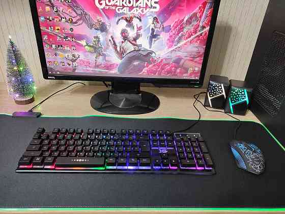 Игровой компьютер Core i5/8GB/SSD/GTX 1060+22 дюйм монитор/ЦЕНА ЗА ВСЁ Алматы