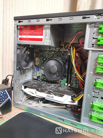 Игровой компьютер Core i5/8GB/SSD/GTX 1060+22 дюйм монитор/ЦЕНА ЗА ВСЁ Алматы - изображение 5
