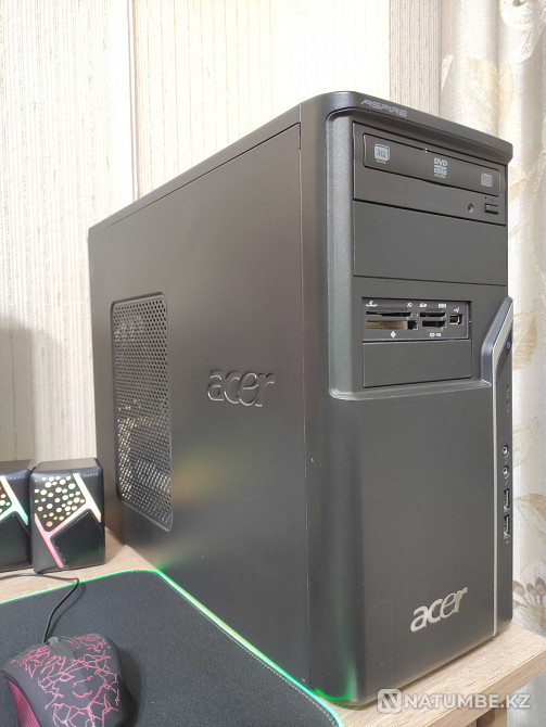 Игровой компьютер Core i5/8GB/SSD/GTX 1060+22 дюйм монитор/ЦЕНА ЗА ВСЁ Алматы - изображение 4