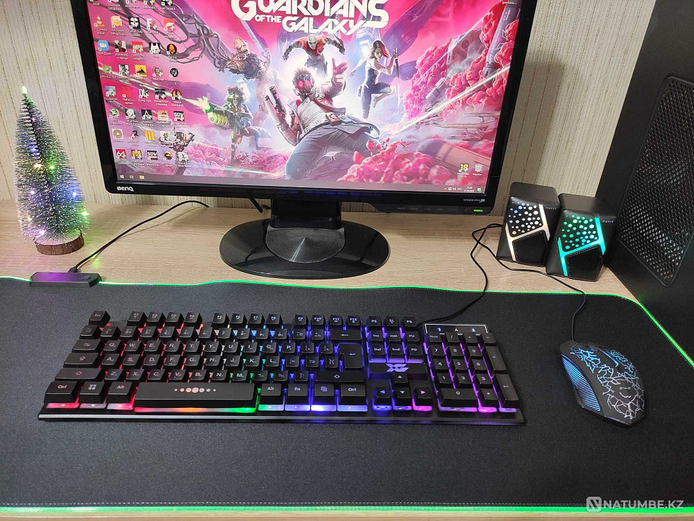 Игровой компьютер Core i5/8GB/SSD/GTX 1060+22 дюйм монитор/ЦЕНА ЗА ВСЁ Алматы - изображение 3