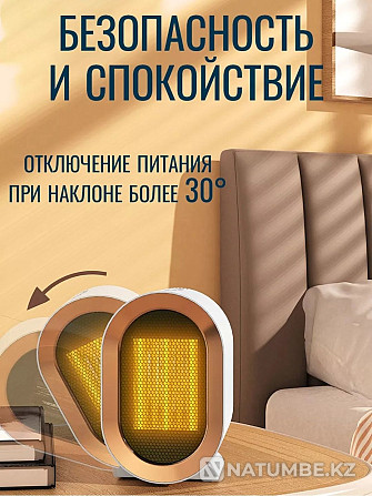 Compact tabletop fan heater Almaty - photo 3